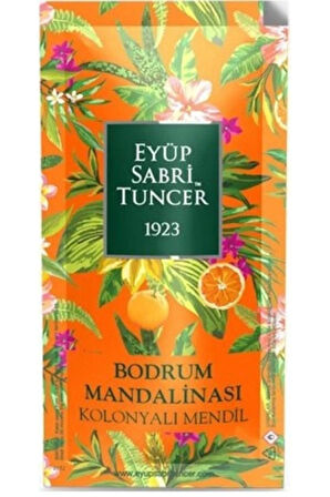 Bodrum Mandalinası Kolonyalı Mendil 50'li (küçük Boy)