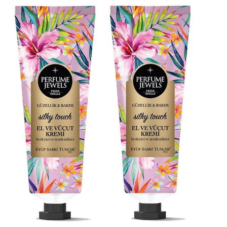 Perfume Jewels Silky Touch El ve Vücut Kremi 50 Ml / 2 Adet