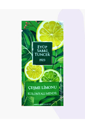 Çeşme Limonu Kolonyalı Mendil 150'li (Küçük Boy) X 4 Adet
