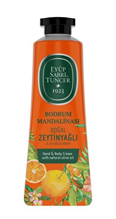 Nemlendirici E Vitaminli-Vegan Tüm Cilt Tipleri için Mandalina Kokulu Vücut Kremi 50 ml