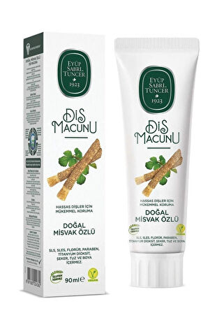 Doğal Diş Macunu 90 ml Misvak X6 Adet