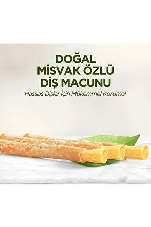 Doğal Diş Macunu 90 ml Misvak X6 Adet