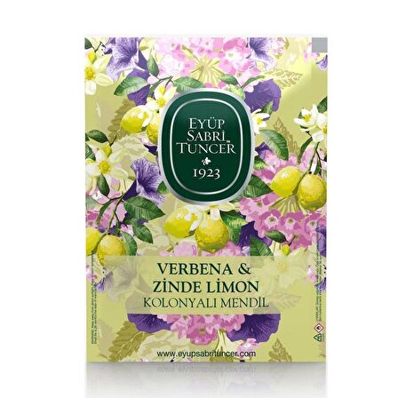 50li Mendil Verbena Kolonyalı (9,3 x 12,5) Doypack