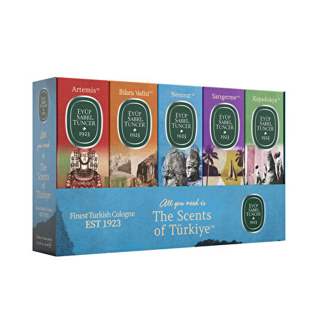 Eyüp Sabri Tuncer 5 li 16 ml Kolonya - All You Need Is Scents Of Türkiye