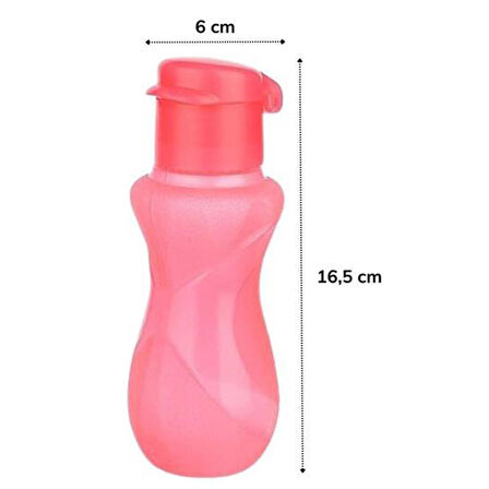 Petinka Çocuk Suluğu Pembe Pratik 250ml Kapasiteli El Matarası