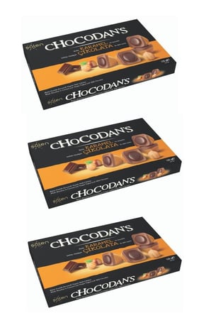 Chocodans Fındıklı Çikolata 125g X 3 Adet