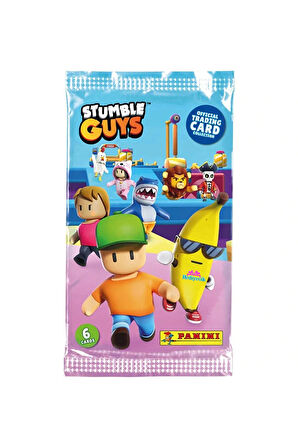 Panini Stumble Guys Oyun Kartları 5 Paket (30 Kart)