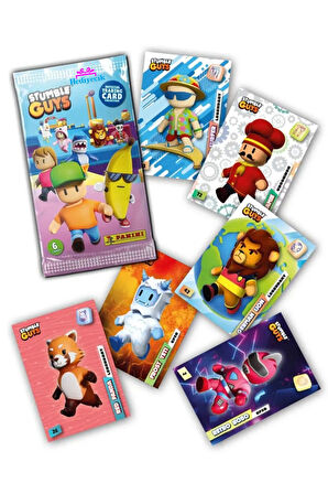 Panini Stumble Guys Oyun Kartları 20 Paket (120 Kart)