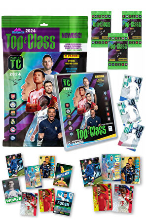 Panini Fifa Top Class 2024 Futbolcu Kartları Albümü Set Kart Rehberi 27 Kart