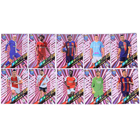 FIFA 365 Premium Adrenalyn XL 2024 Futbolcu Kartları 8 Paket (80 Kart)