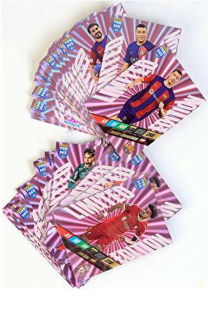 FIFA 365 Premium Adrenalyn XL 2024 Futbolcu Kartları 8 Paket (80 Kart)