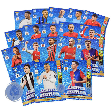 FIFA 365   Adrenalyn XL 2025 Premium Futbolcu Kartları 2 Paket (20 Kart)