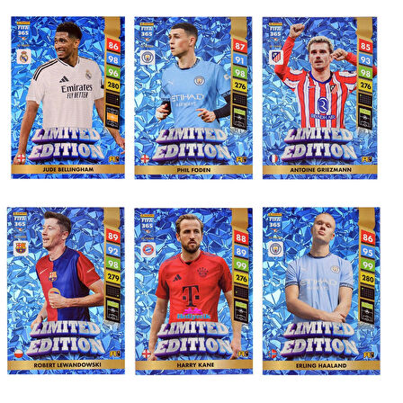 FIFA 365   Adrenalyn XL 2025 Premium Futbolcu Kartları 2 Paket (20 Kart)