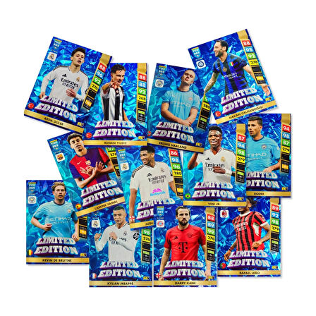 FIFA 365   Adrenalyn XL 2025 Premium Futbolcu Kartları 2 Paket (20 Kart)