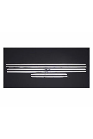 Bmw X5 Krom Cam Çıtası 6 Prç. 2000-2006 P. Çelik