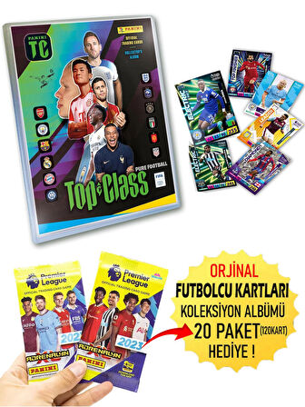 Panini Futbolcu Kartları Koleksiyon Albümü 270 Kartlık (20 Paket Premier League Kart Hediyeli!)