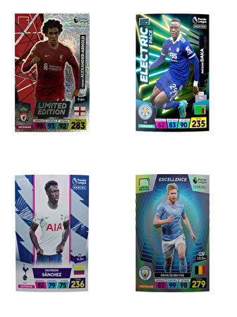 Panini Futbolcu Kartları Koleksiyon Albümü 270 Kartlık (20 Paket Premier League Kart Hediyeli!)