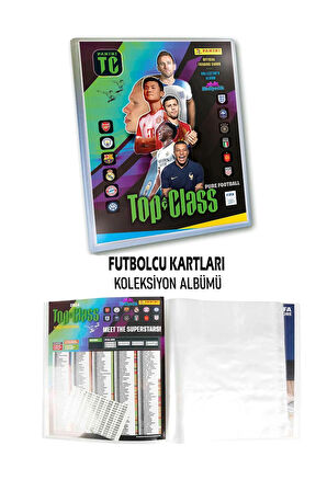 Panini Futbolcu Kartları Koleksiyon Oyun Kartı Albümü 270 Kartlık