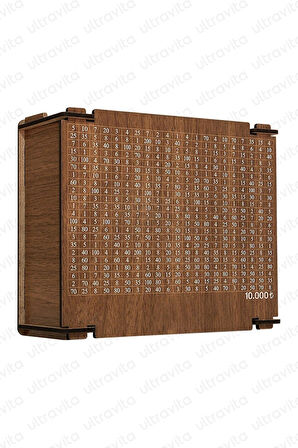 4 Adet 10.000 Tl Kumbara Para Biriktirme Hedef Kutusu