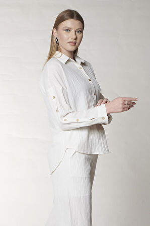 Beyaz Keten Takım | 36