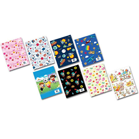 Alex Schoeller A4 100 Çizgili Yp Dikişli PP Kapak Defter ALX1596