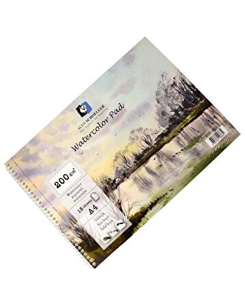 Watercolor Pad Suluboya Defteri A4 200gr