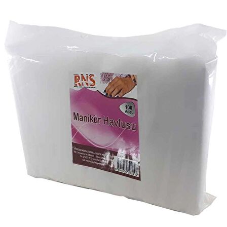 100 Adet Manikür Havlusu 50 Gr 40×24 cm Tek Kullanımlık Kullan At