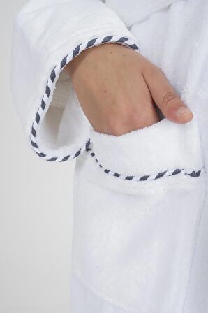 Varol Biyeli Şal Yaka Bambu Bornoz