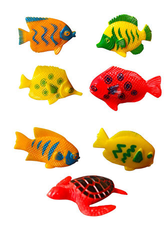 10'lu Mini Boy Deniz Canlıları Seti: Okyanus Macerası Başlıyor!