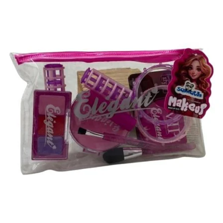 Samatlı Sp-H-06 Oyuncak Makyaj Seti Çantalı