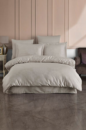 Varol Liyosel Jakar Nevresim Takımı Tek Kişilik - Nothingham Taş