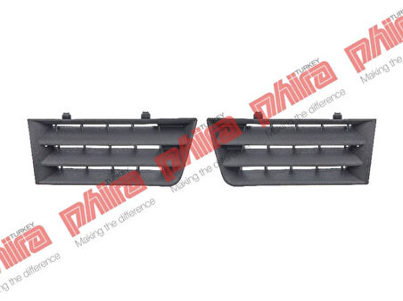 Renault Panjur On Sag / Sol Takım Siyah Megane II 07>09 - Phira Mg-02100