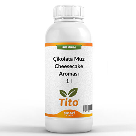 Premium Çikolata Muz Cheesecake Aroması 1 litre
