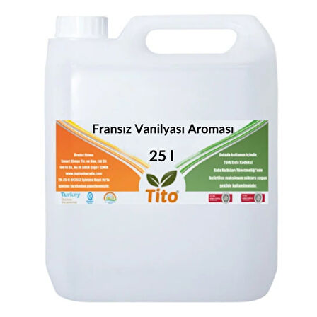 Fransız Vanilyası Aroması 25 litre