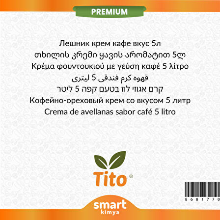 Premium Fındıklı Kremalı Kahve Aroması 5 litre