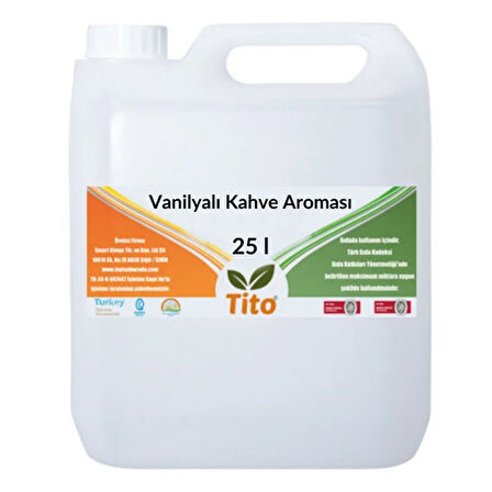 Vanilyalı Kahve Aroması 25 litre