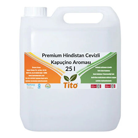 Premium Hindistan Cevizli Kapuçino Aroması 25 litre