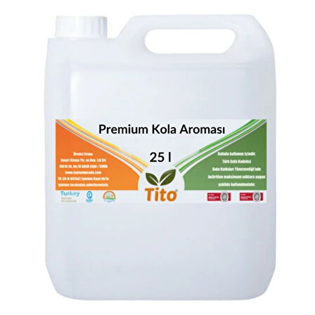 Premium Kola Aroması 25 litre