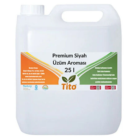 Premium Siyah Üzüm Aroması 25 litre