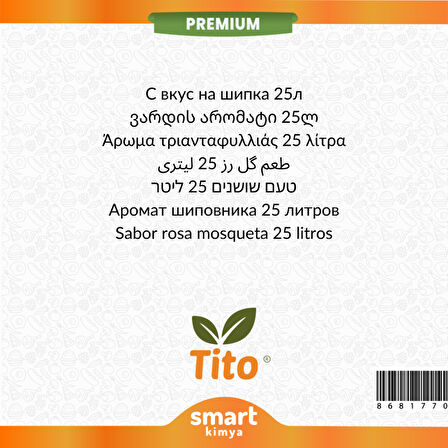 Premium Kuşburnu Aroması 25 litre