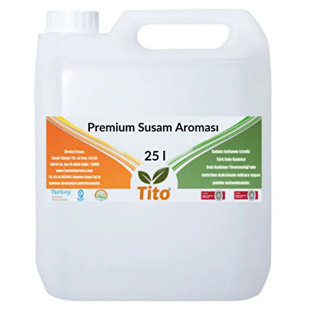 Premium Susam Aroması 25 litre