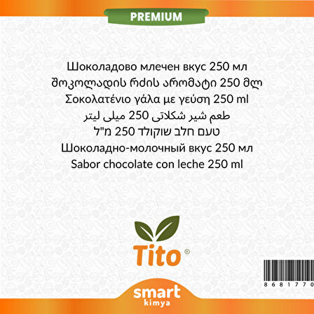 Premium Çikolatalı Süt Aroması 250 ml