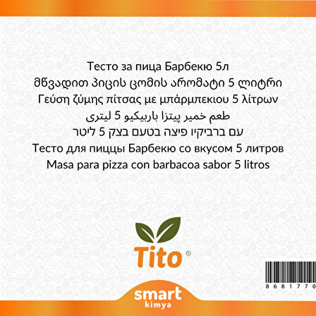 Barbekülü Pizza Hamuru Aroması 5 litre