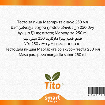 Margarita Pizza Hamuru Aroması 250 ml