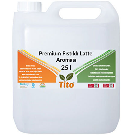 Premium Fıstıklı Latte Aroması 25 litre