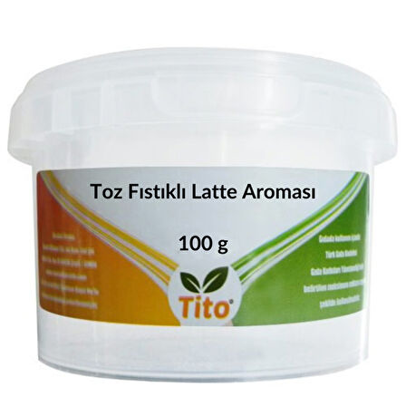 Toz Fıstıklı Latte Aroması 100 g