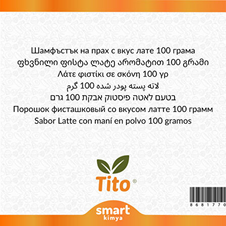Toz Fıstıklı Latte Aroması 100 g