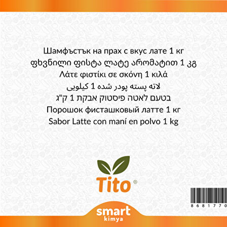 Toz Fıstıklı Latte Aroması 1 kg