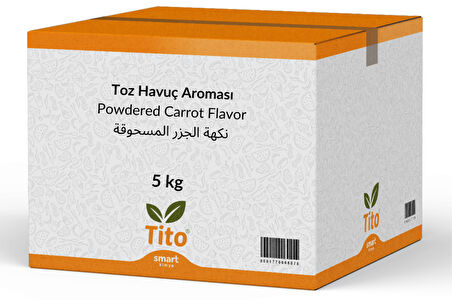 Toz Havuç Aroması 5 kg