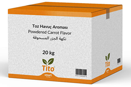 Toz Havuç Aroması 20 kg